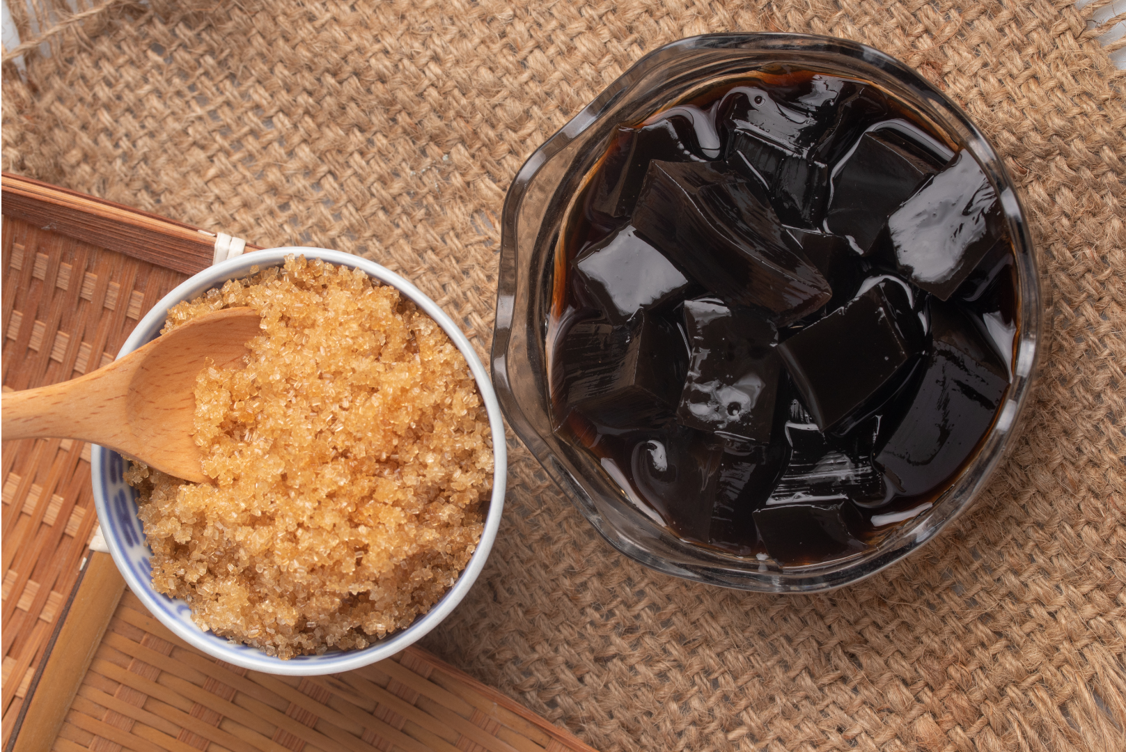 Gräsgelé (Grass Jelly) Recept