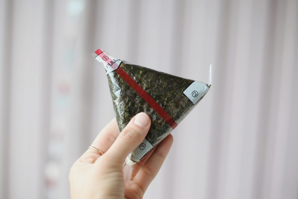 Onigiri från butik i japan