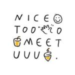 Nice To Meet U. – Bubble Tea Shop Oslo Logo
