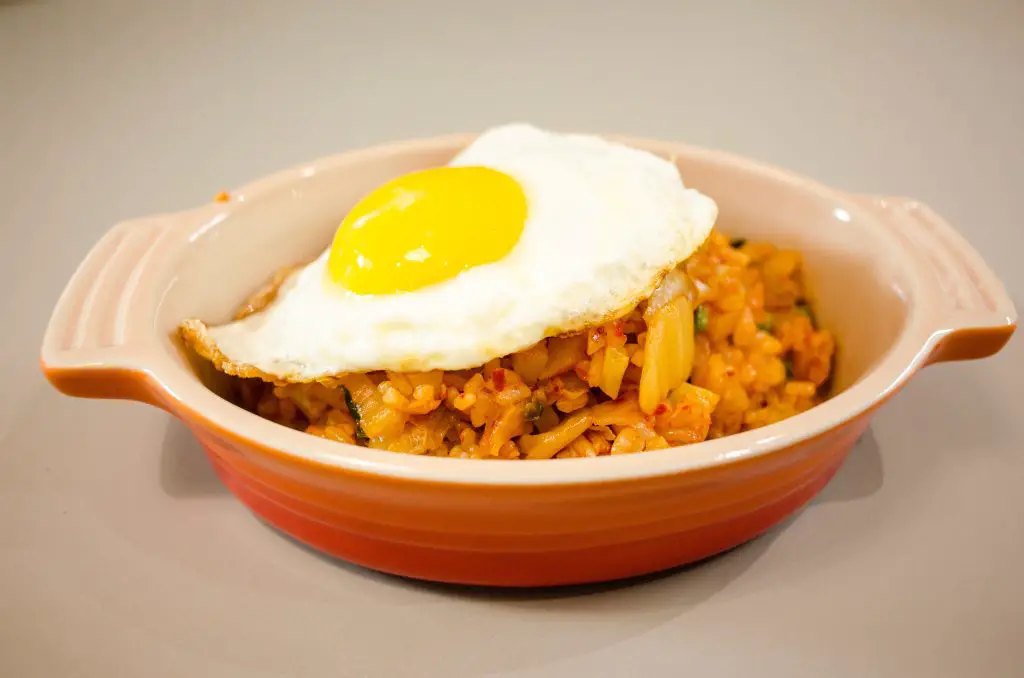 Kimchi stekt ris recept - Kimchi freid rice recepie