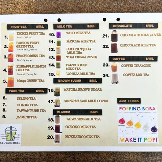 4-Gott Meny Göteborg - Bobatea.se