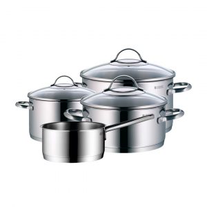 Provence Plus Grytset 4 delar med glaslock WMF