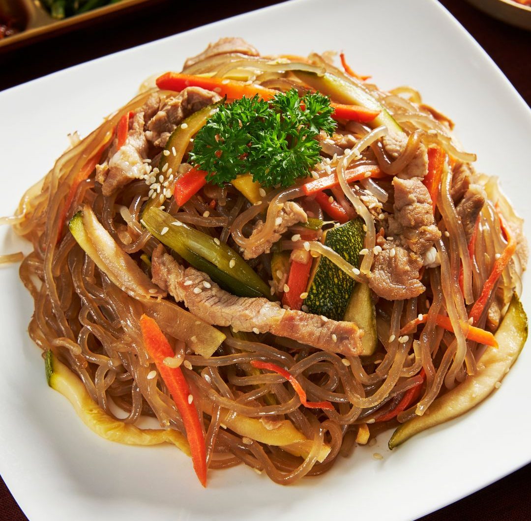 Koreanska Japchae recept