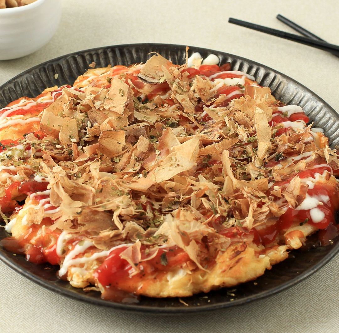 Okonomiyaki - Japansk kålpannkaka Recept