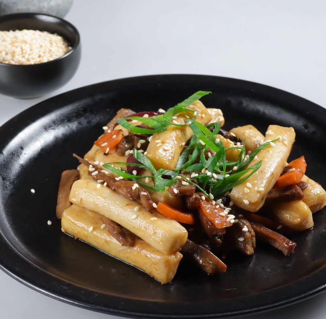 Gungjung Tteokbokki (Koreansk Kungliga hovet wokad riskaka)