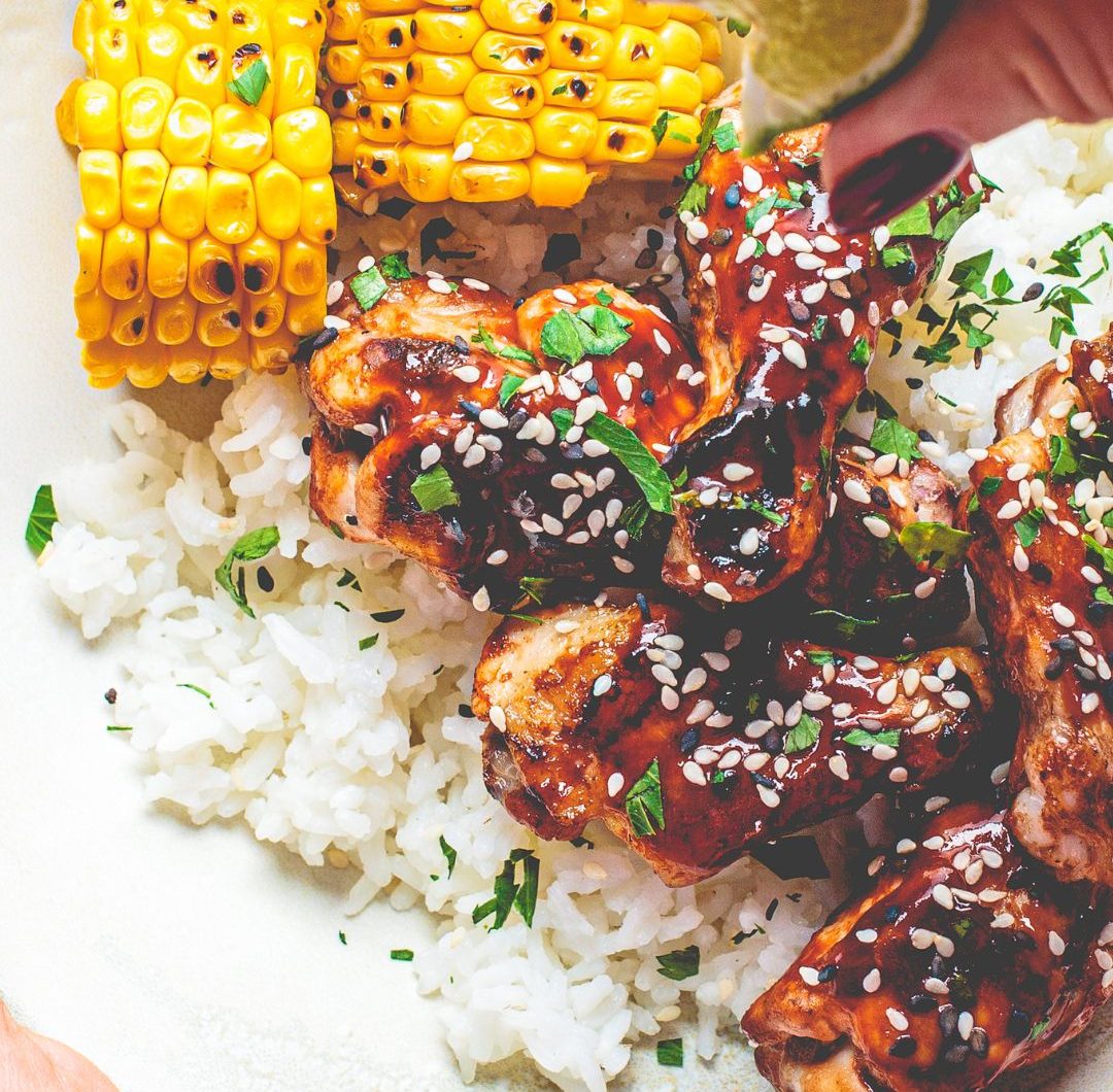 TikTok-Trenden Sticky Kyckling