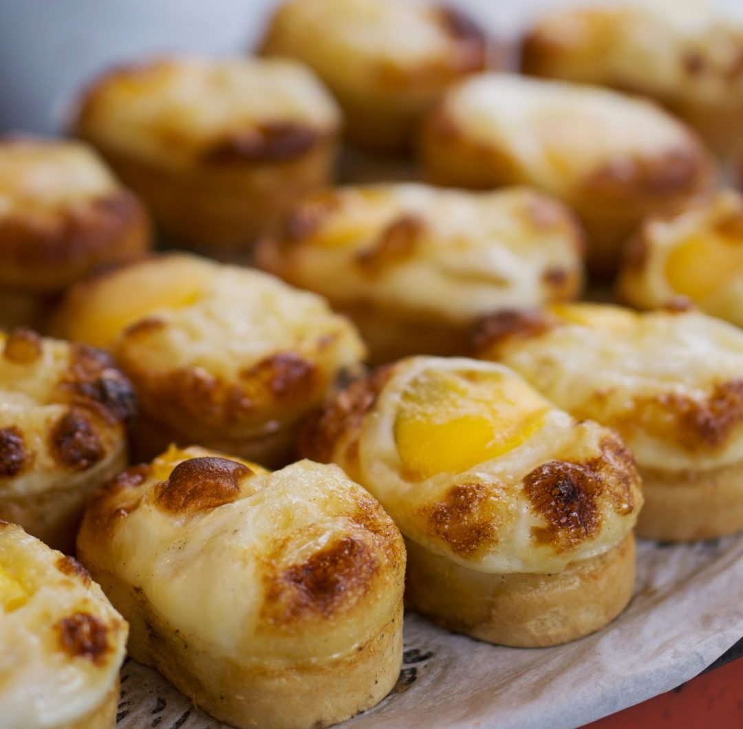 Gyeran Bbang (Koreansk street food, äggbröd)