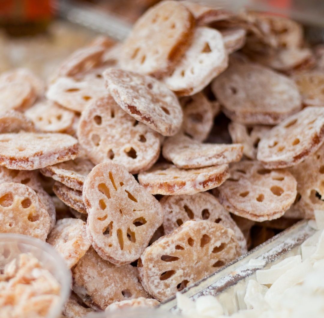 Tang Lian Ou (Kinesisk Sockrad Lotusrot)