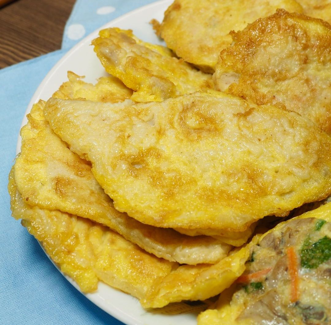 Dongtaejeon (Koreansk fiskpannkaka)
