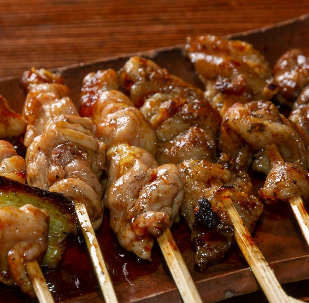 Yakitori (Japansk grillad kycklingspett)