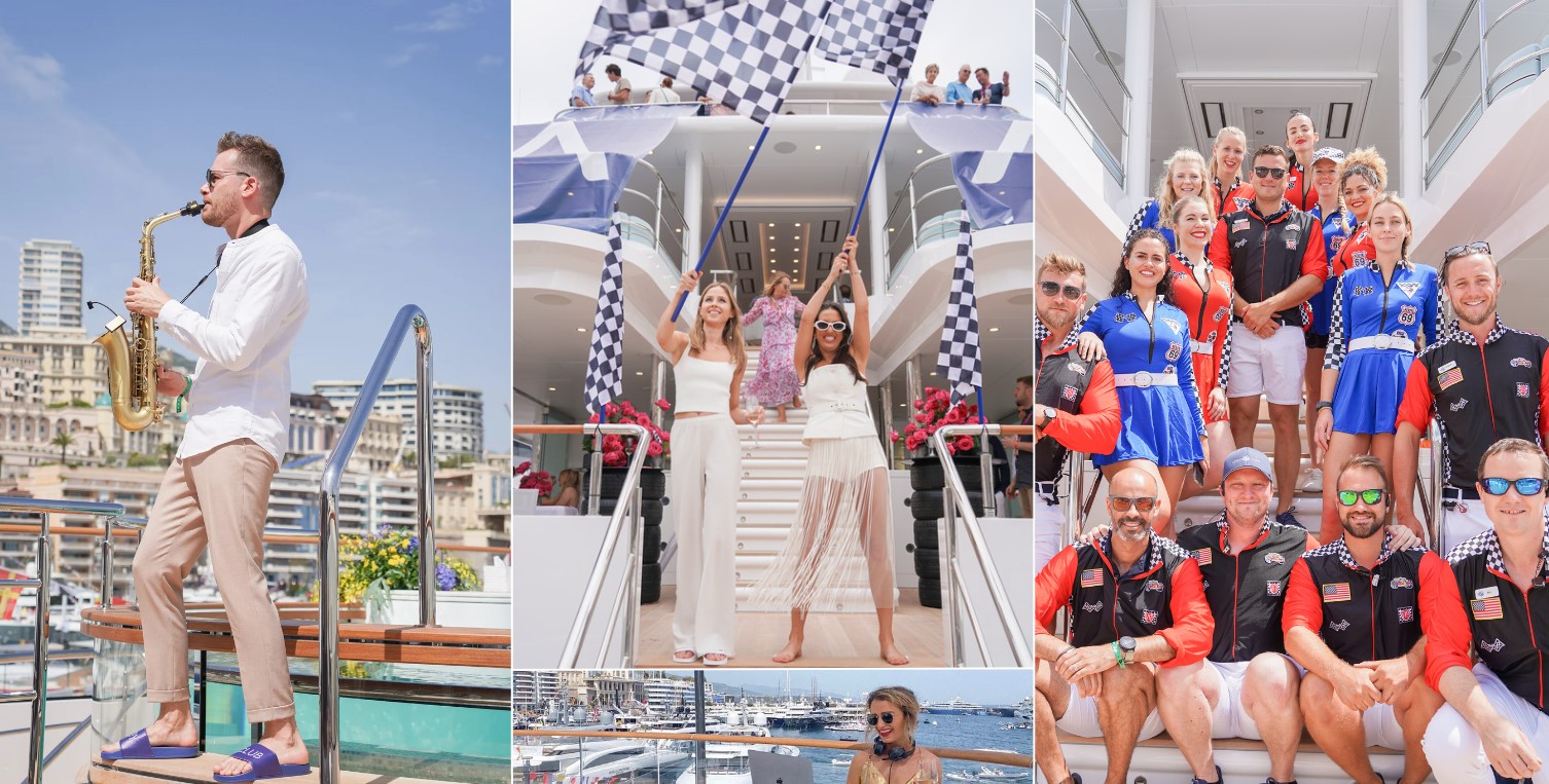 Upplev Formel 1 i lyx ombord på en superyacht – Coral Ocean Monaco