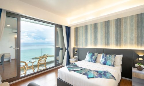Arena Veli - Rooms - Preimium Super Deluxe Room with Seaview and Balcony (Double)