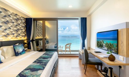 Arena Veli - Rooms - Premium Deluxe Room with Seaview and Balcony (Double)08520