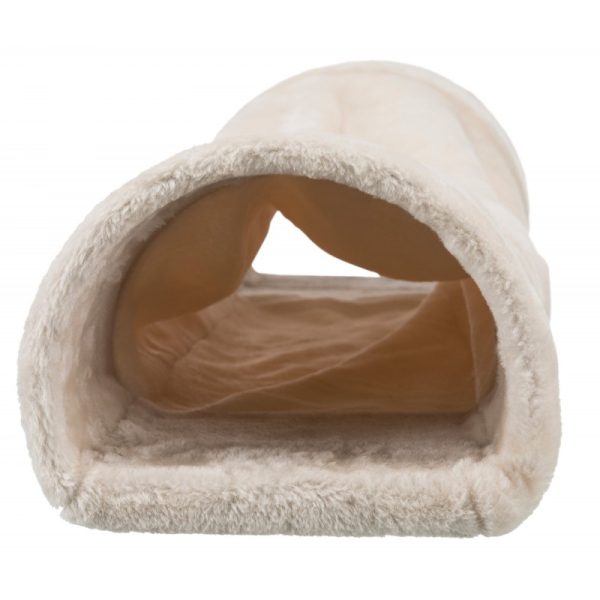 Trixie speeltunnel pluche beige - Afbeelding 5