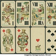 Spillekort, Ferd. Piatnik & Söhne Tarot Cards