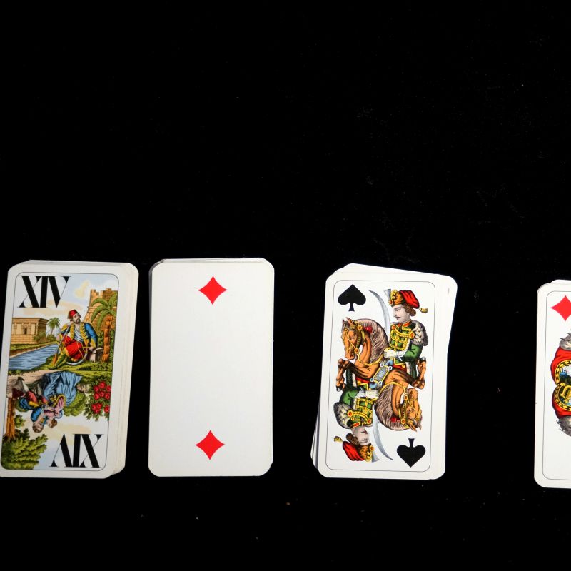 Spillekort, Ferd. Piatnik & Söhne Tarot Cards - Billede 2