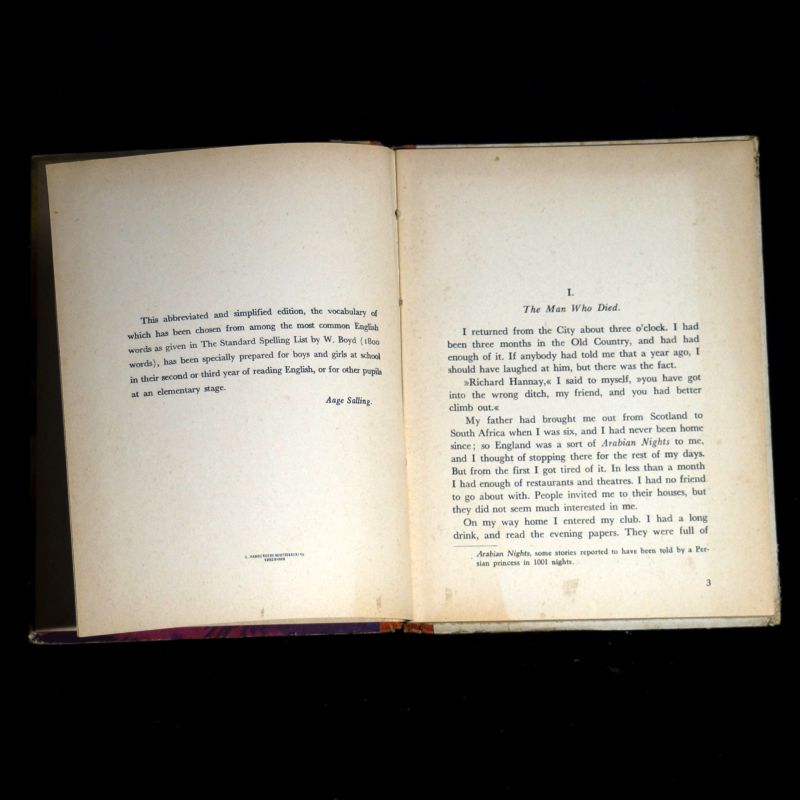 John Buchan, The Thirty-Nine Steps - Billede 2