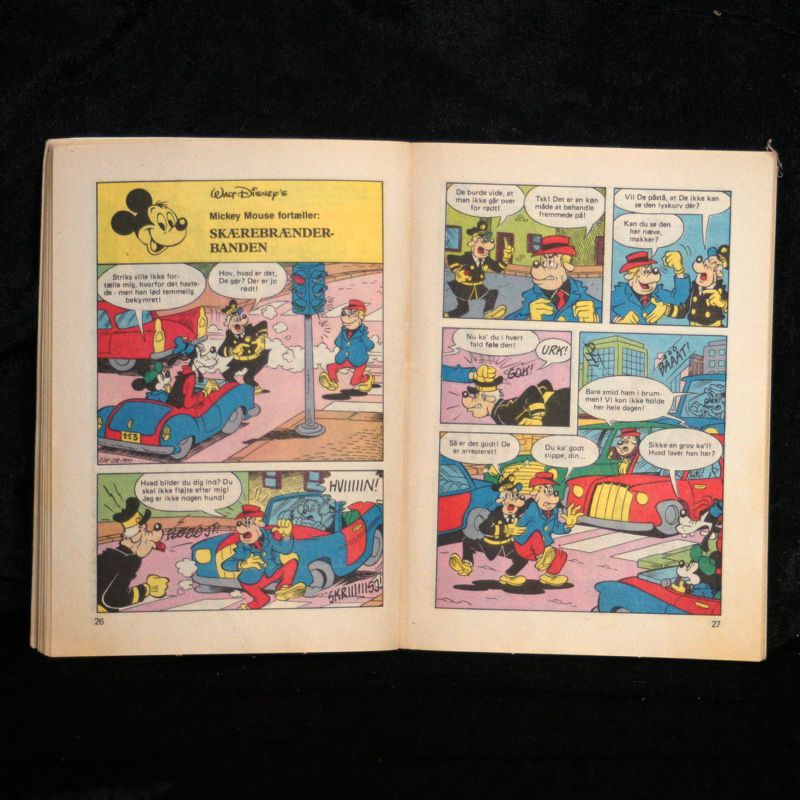 Walt Disney, Mickey Mouse Lommemusen Nr. 3 1988 - Billede 2