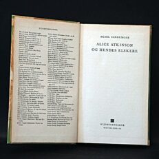 Aksel Sandemose, Alice Atkinson og hendes elskere