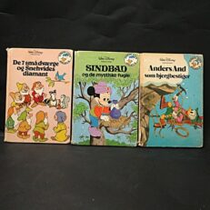 Walt Disney bøger - Tegneserier - 3 stk