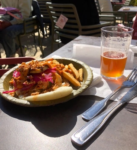 maträtt från Streetfoodmarket i Göteborg