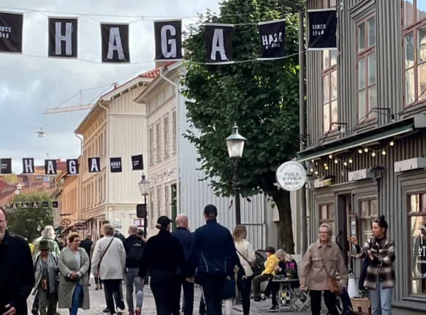 Haga Gågata i Göteborg