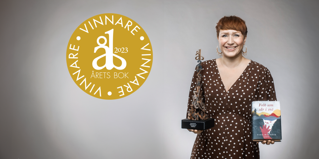 Årets bok-vinnaren ger ut ny bok på Bokfabriken