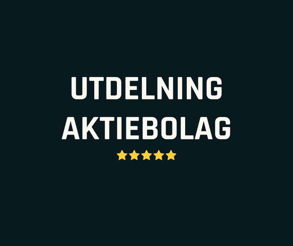 Aktieutdelning i fåmansbolag Maximera din avkastning 2025