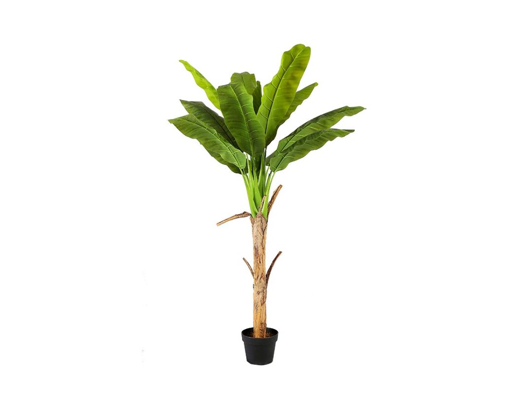 Kunstig Bananpalme 150 cm med 12 blade