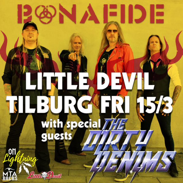 Tilburg Friday 15th of March with The Dirty Denims