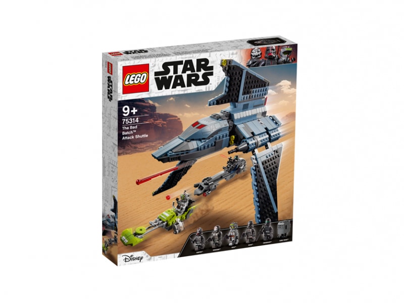 LEGO Star Wars Bad Batch Attack Shuttle (75314) 1 LEGO Star Wars Bad Batch Attack Shuttle toys 75314