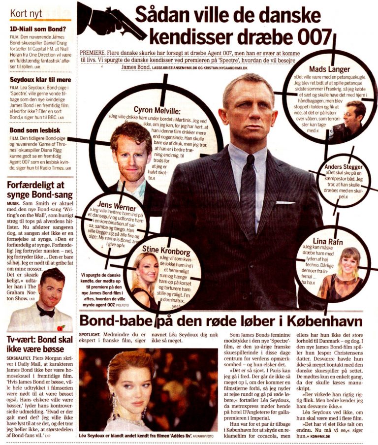 Léa Seydoux James BondORama.dk