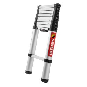 Telesteps Classico Line telescopische ladder 3,8 m met stabilisatie balk