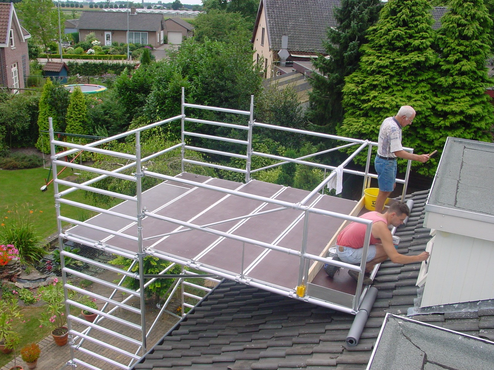 Brede dakkapelsteiger huren