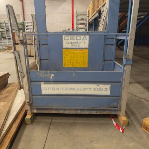 Geda 200Z - Load platform (inside dim. 140 x 80 x 110 cm) - 2dehands