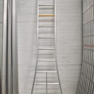 Dubaere 1-delige ladder - 10 sporten - gebogen voet