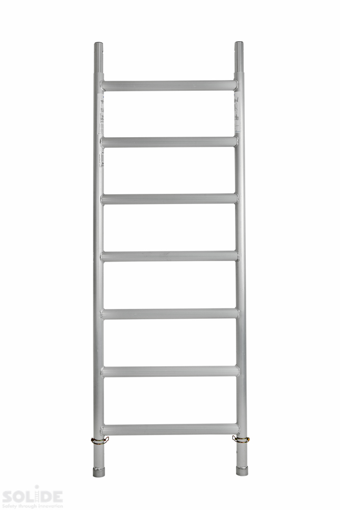 Solide Rolsteiger 4S - Dubbele voorloopleuning - B135xL185cm - 6.20m werkhoogte - Lichtgewicht SolideAIR platformen - Afbeelding 18