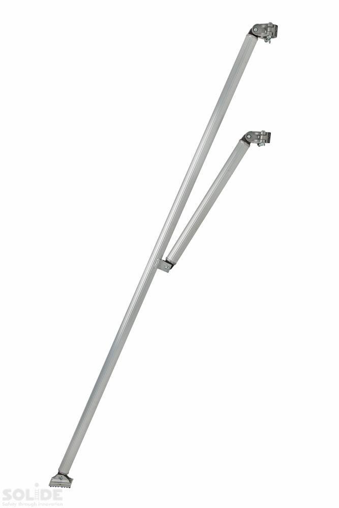 Solide Rolsteiger 4S - Dubbele voorloopleuning - B75xL245cm - 4.20m werkhoogte - Lichtgewicht SolideAIR platformen - Afbeelding 7