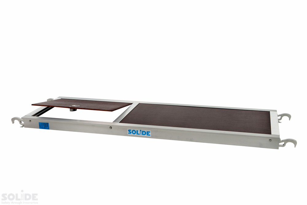 Solide Rolsteiger 4S - Dubbele voorloopleuning - B75xL245cm - 4.20m werkhoogte - Lichtgewicht SolideAIR platformen - Afbeelding 11