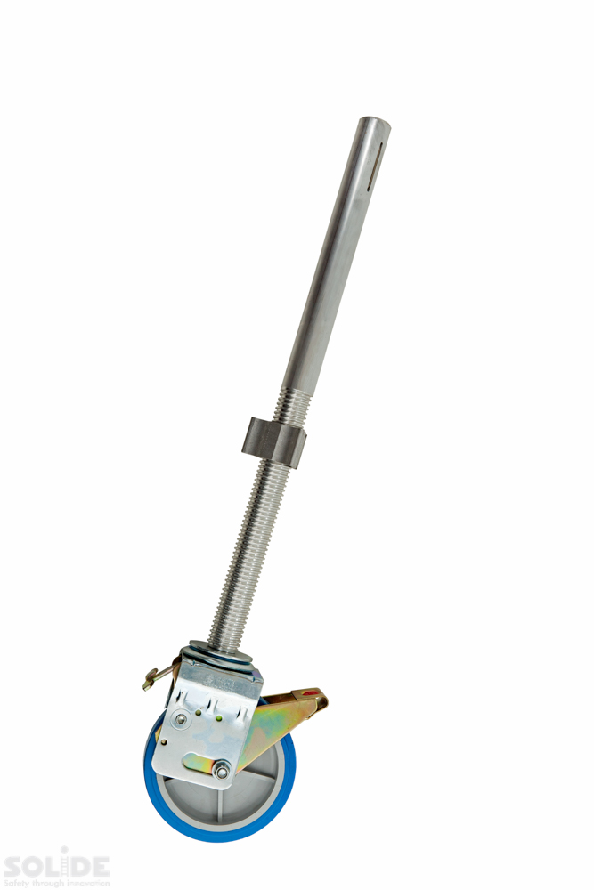 Solide Rolsteiger 4S - Dubbele voorloopleuning - B135xL185cm - 6.20m werkhoogte - Lichtgewicht SolideAIR platformen - Afbeelding 4