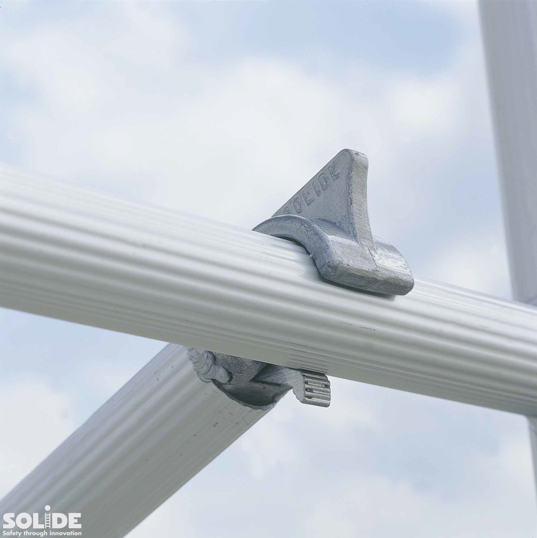 Solide Rolsteiger 4S - Dubbele voorloopleuning - B75xL245cm - 4.20m werkhoogte - Houten platformen - Afbeelding 9