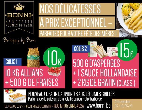 Paket  10€ / Colis 10€