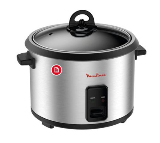 29.99€ le cuiseur à riz Moulinex  MK123D10