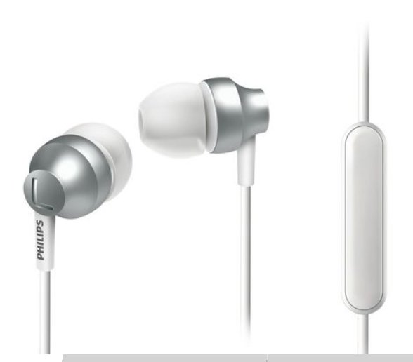 12.9€ les ecouteurs Philips SHE 3855