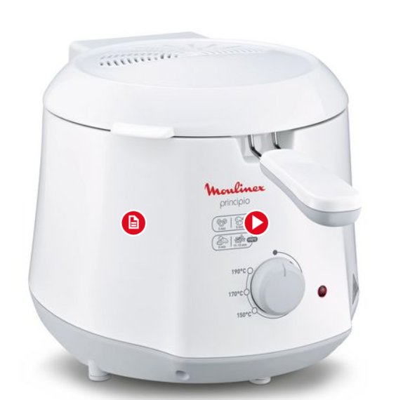 29.99€ la friteuse MOULINEX AF203110