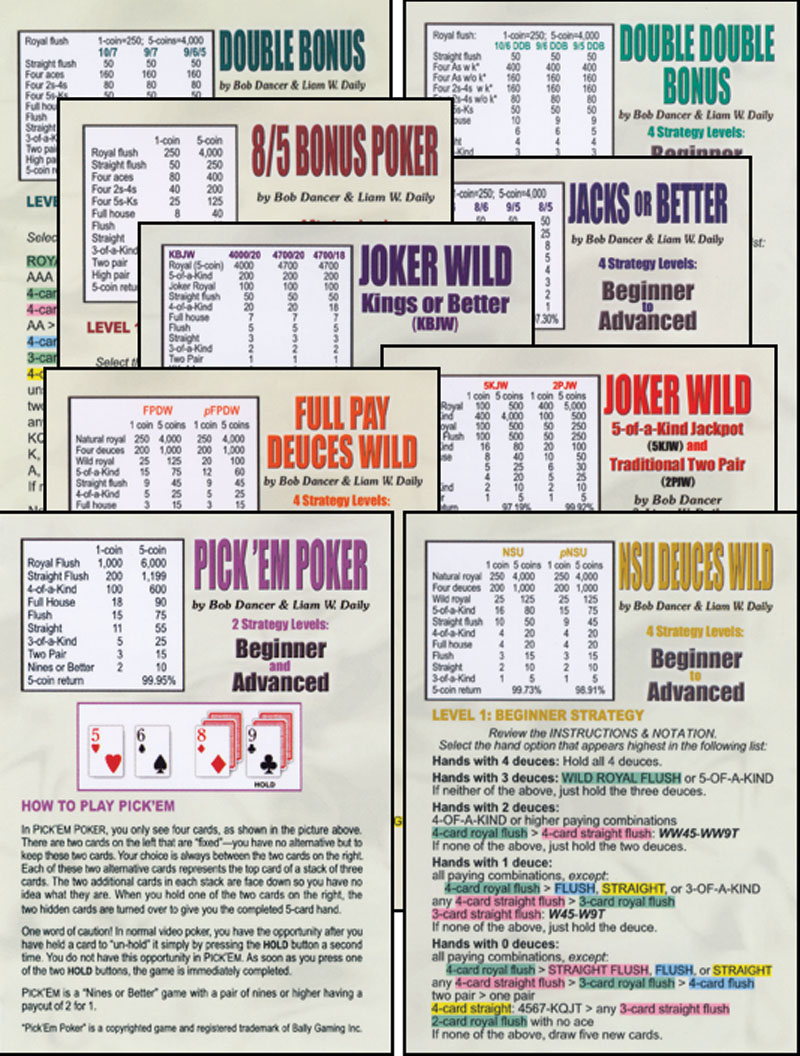 Advanced Video Poker Strategies