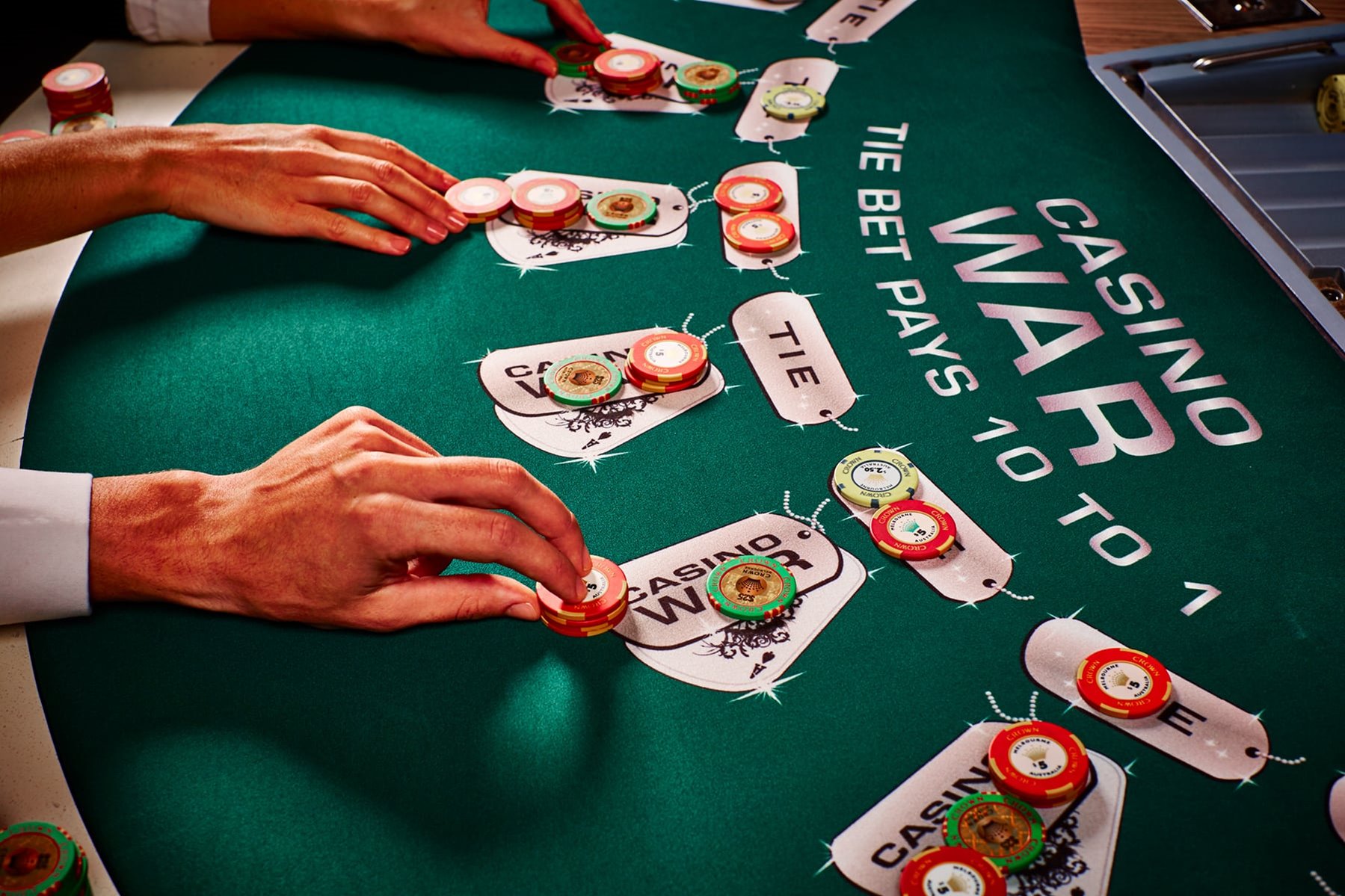 What is the maximum bet in Casino War?