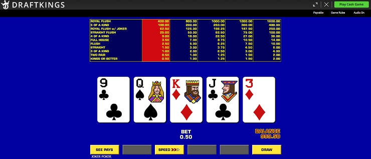 How do video poker odds compare to other casino games?