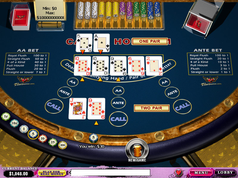 Casino Hold'em Table Selection Tips