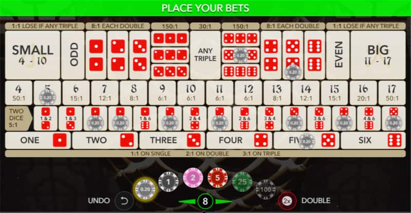Are there any Sic Bo betting systems that work?